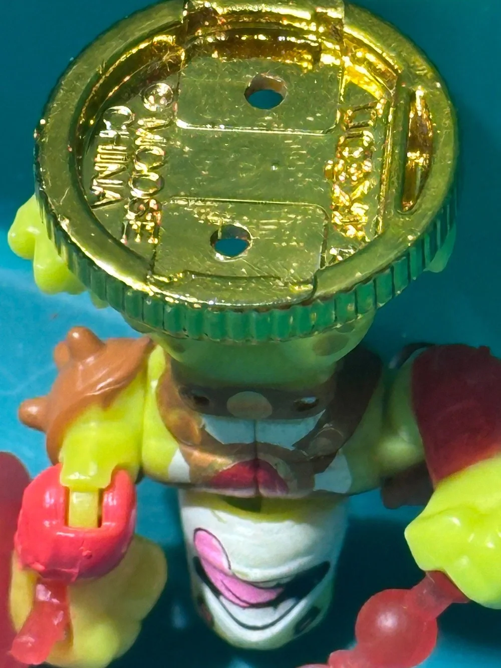 Flyswat Akedo ULTRA-RARE Ultimate Arcade Warriors action figure glow in dark